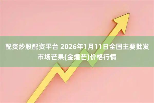 配资炒股配资平台 2026年1月11日全国主要批发市场芒果(金煌芒)价格行情